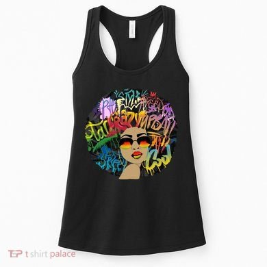 Afro Proud Black Woman Dashiki Melanin Women's Tank Top