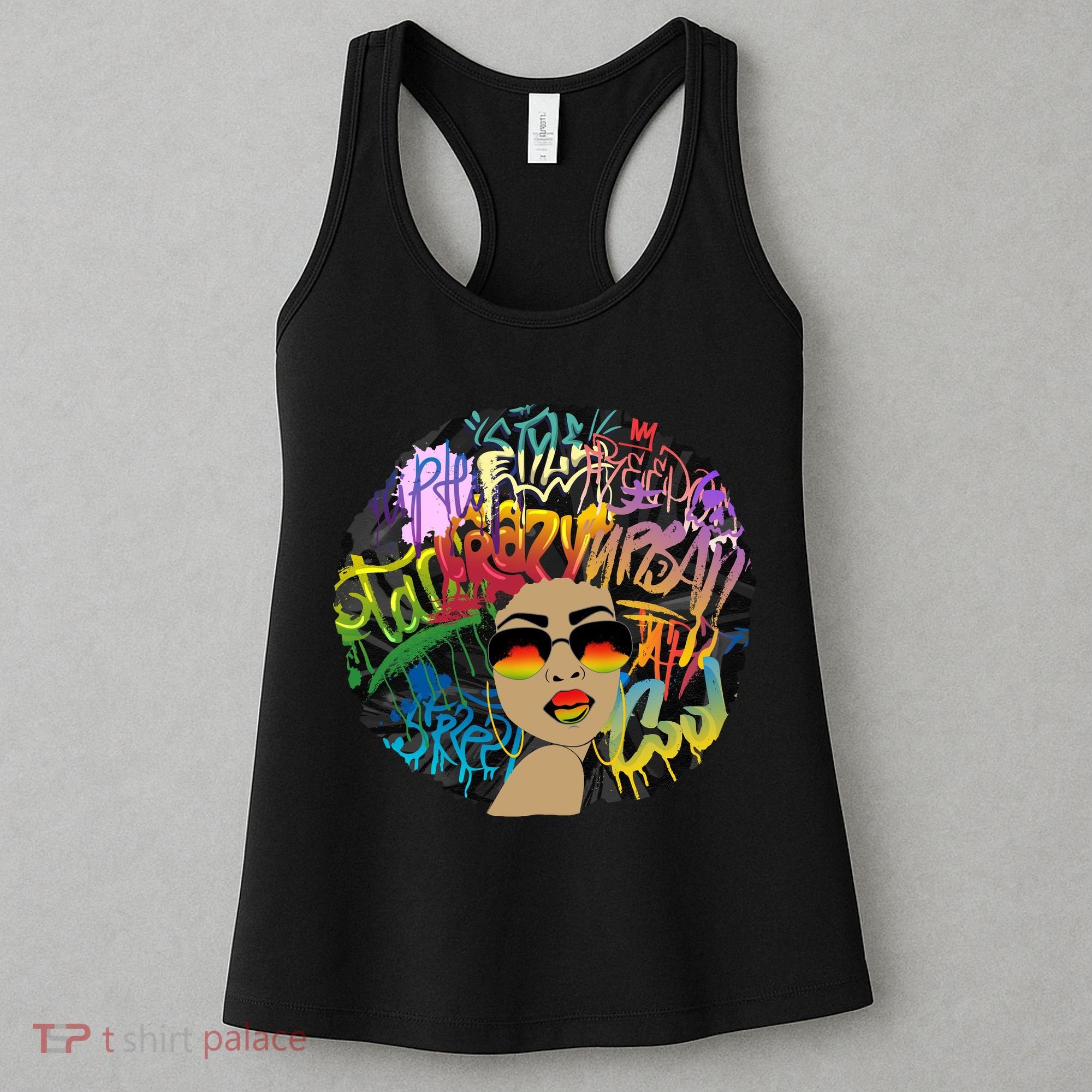 Afro Proud Black Woman Dashiki Melanin Women's Tank Top