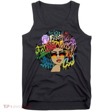 Afro Proud Black Woman Dashiki Melanin Tank Top
