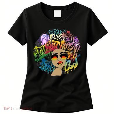 Afro Proud Black Woman Dashiki Melanin Women's T-Shirt
