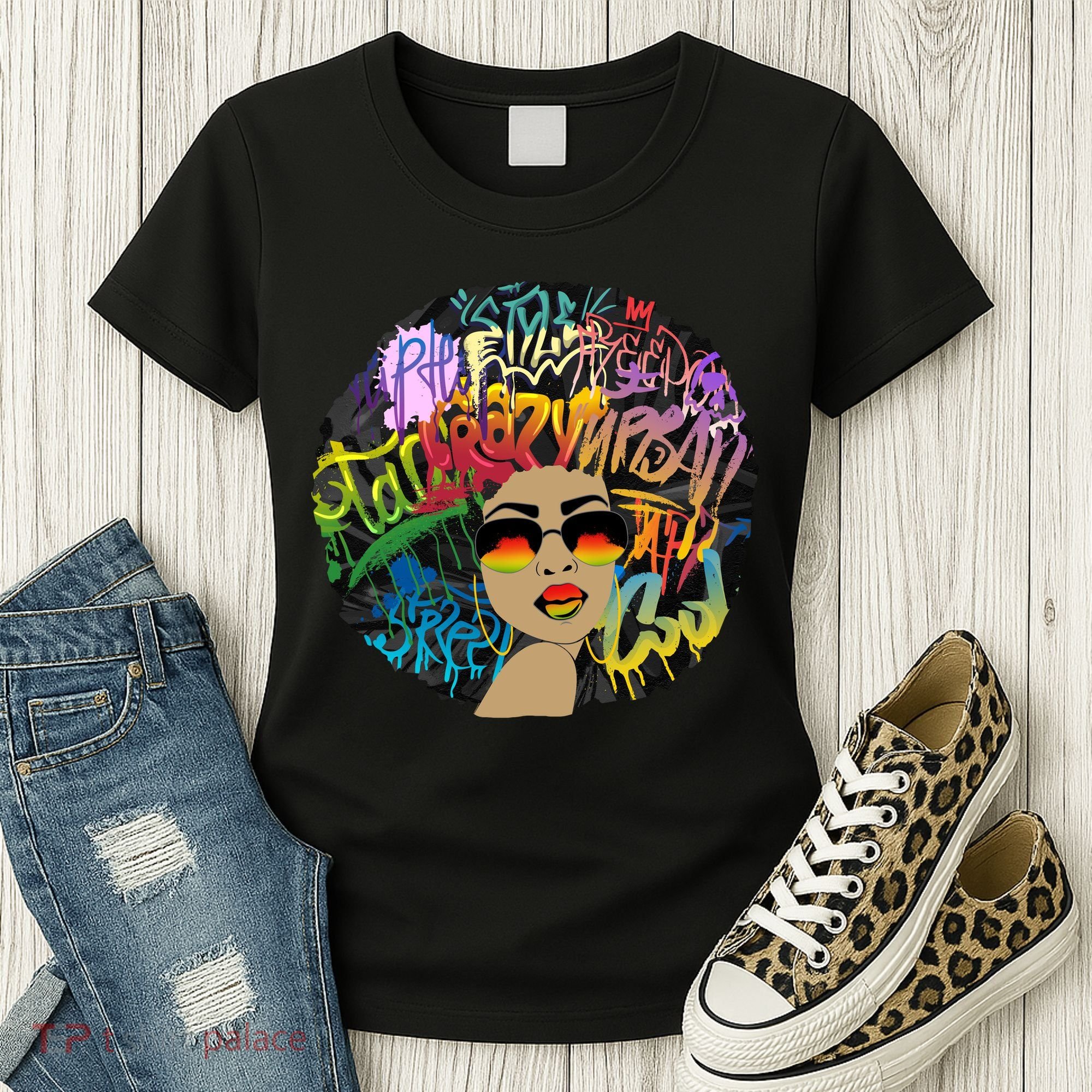 Afro Proud Black Woman Dashiki Melanin Women's T-Shirt