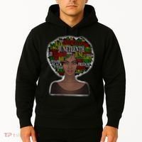 Afro word art Hoodie thumb 2