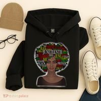 Afro word art Hoodie thumb 4