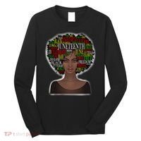 Afro word art Long Sleeve Shirt thumb 0