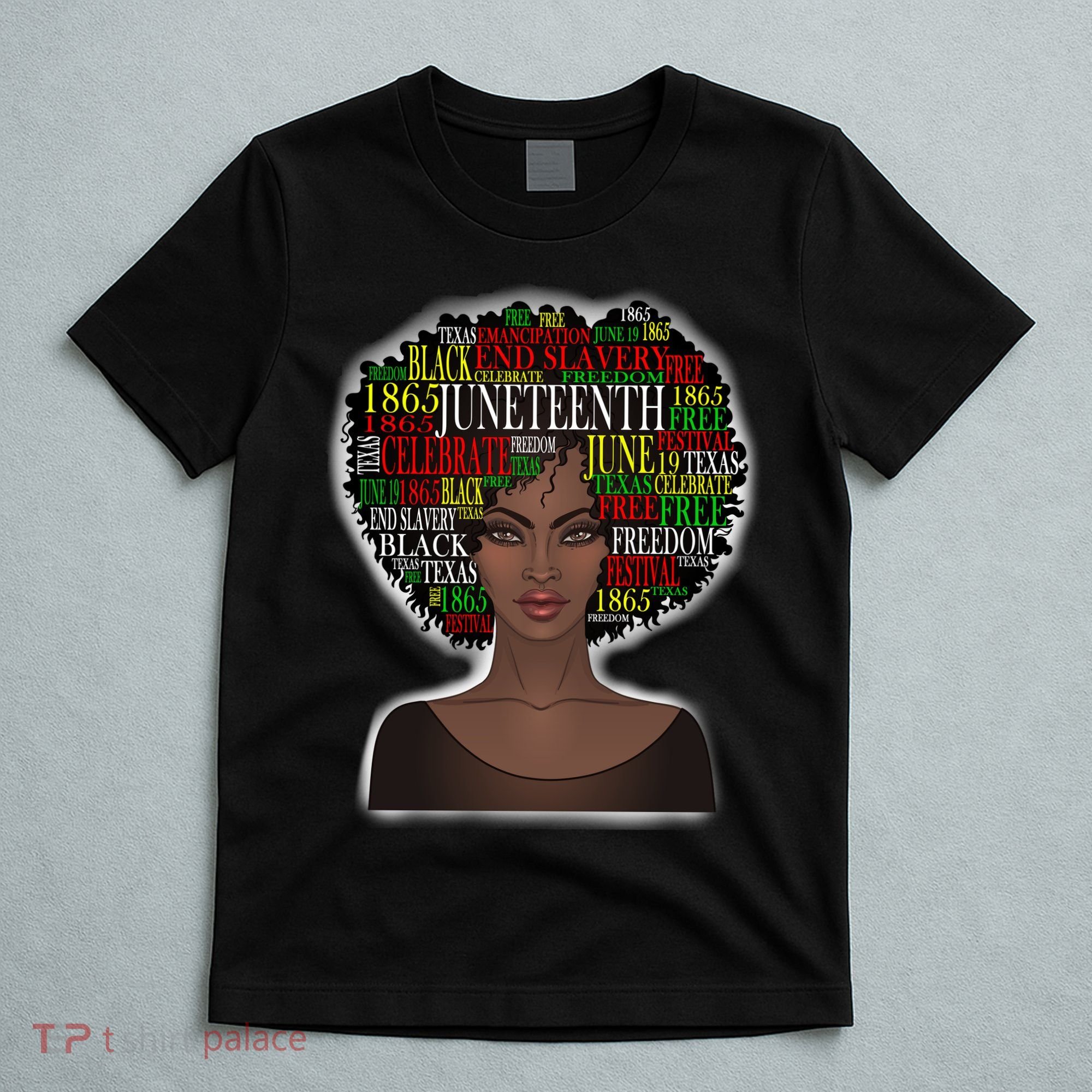Afro word art T-Shirt