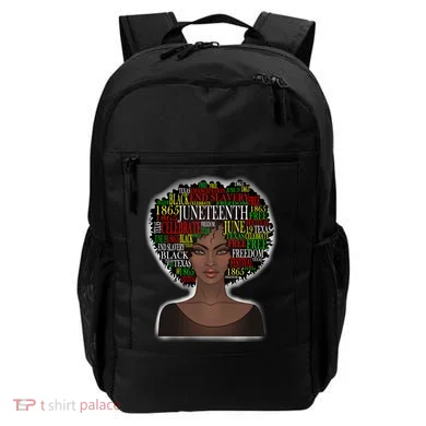 Afro word art Backpack