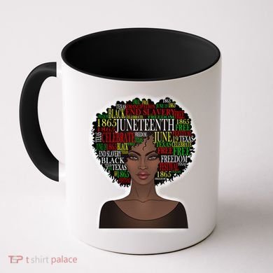 Afro word art Coffee Mug
