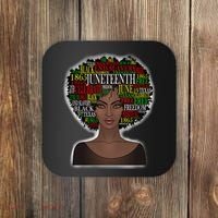 Afro word art Coaster thumb 0