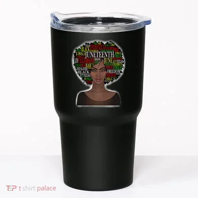 Afro word art Tumbler