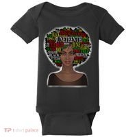 Afro word art Baby Bodysuit thumb 0