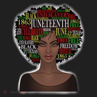 Afro word art Hat thumb 2