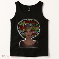 Afro word art Tank Top thumb 2