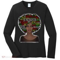 Afro word art Women's Long Sleeve Shirt thumb 0