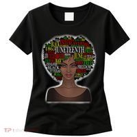 Afro word art Women's T-Shirt thumb 0