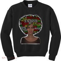 Afro word art Kids Sweatshirt thumb 0