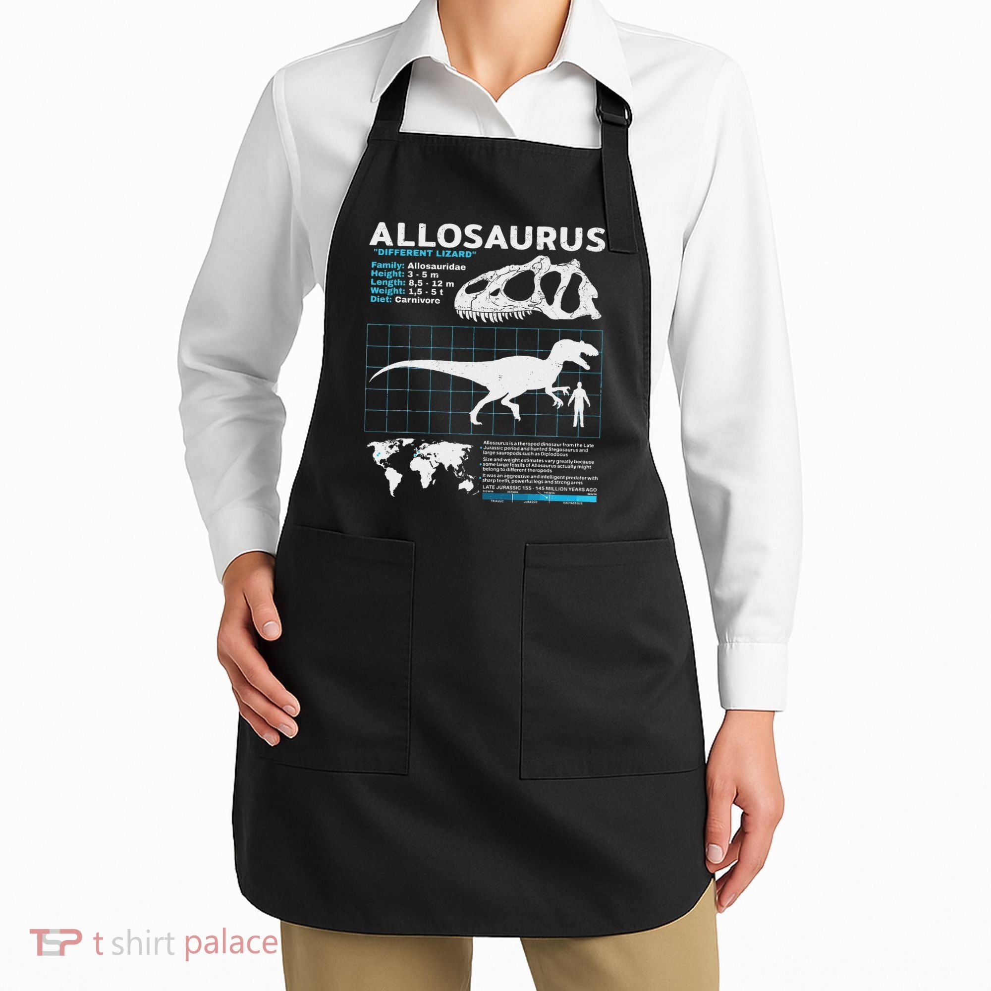 Allosaurus Fact Sheet Dinosaur Facts Apron
