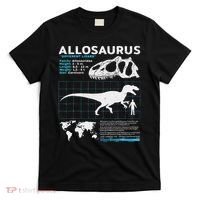 Allosaurus Fact Sheet Dinosaur Facts T-Shirt thumb 0