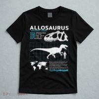 Allosaurus Fact Sheet Dinosaur Facts T-Shirt thumb 5