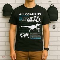 Allosaurus Fact Sheet Dinosaur Facts T-Shirt thumb 6