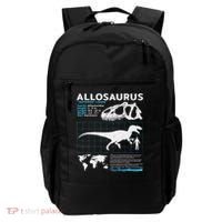 Allosaurus Fact Sheet Dinosaur Facts Backpack thumb 0
