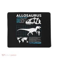 Allosaurus Fact Sheet Dinosaur Facts Mousepad thumb 0
