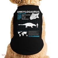 Ankylosaurus fact sheet Dinosaur Facts Gift Doggie Tank thumb 0