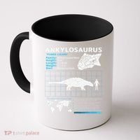 Ankylosaurus fact sheet Dinosaur Facts Gift Coffee Mug thumb 0