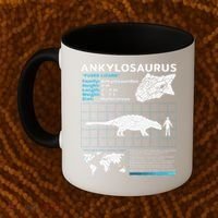 Ankylosaurus fact sheet Dinosaur Facts Gift Coffee Mug thumb 2