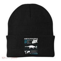 Ankylosaurus fact sheet Dinosaur Facts Gift Beanie thumb 0