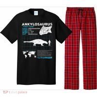 Ankylosaurus fact sheet Dinosaur Facts Gift Pajama Set thumb 0