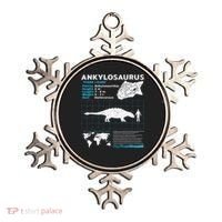 Ankylosaurus fact sheet Dinosaur Facts Gift Ornament thumb 0