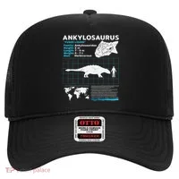 Ankylosaurus fact sheet Dinosaur Facts Gift Hat thumb 0