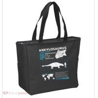 Ankylosaurus fact sheet Dinosaur Facts Gift Tote Bag thumb 2