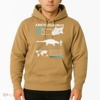 Ankylosaurus fact sheet Dinosaur Facts Gift Hoodie thumb 2