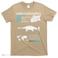 Ankylosaurus fact sheet Dinosaur Facts Gift T-Shirt thumb 0