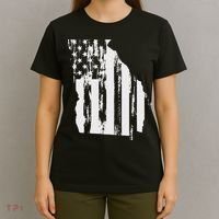 American Flag State Of Georgia Distressed Patriotic T-Shirt thumb 4