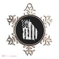 American Flag State Of Georgia Distressed Patriotic Ornament thumb 0
