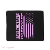 American Flag Save The Tatas Mousepad thumb 0