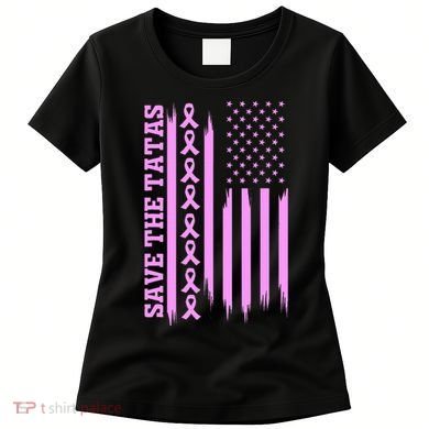 American Flag Save The Tatas Women's T-Shirt