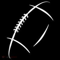 American Football Silhouette Football Coffee Mug thumb 5