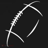 American Football Silhouette Football Women's Tank Top thumb 5