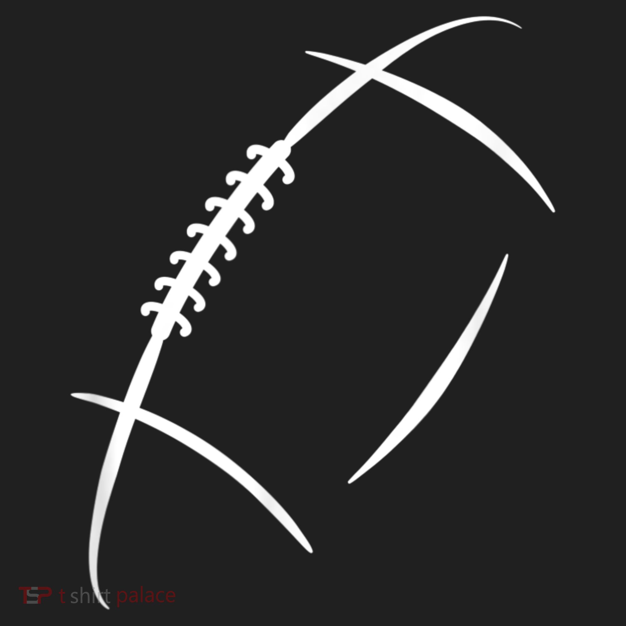American Football Silhouette Football Golf Towel