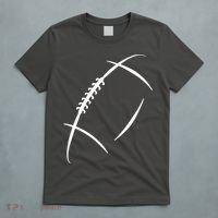 American Football Silhouette Football T-Shirt thumb 5