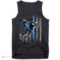 American Flag Snowmobile Shirt Men Snowmobile Riding Gift Tank Top thumb 0