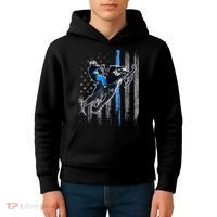 American Flag Snowmobile Shirt Men Snowmobile Riding Gift Kids Hoodie thumb 4