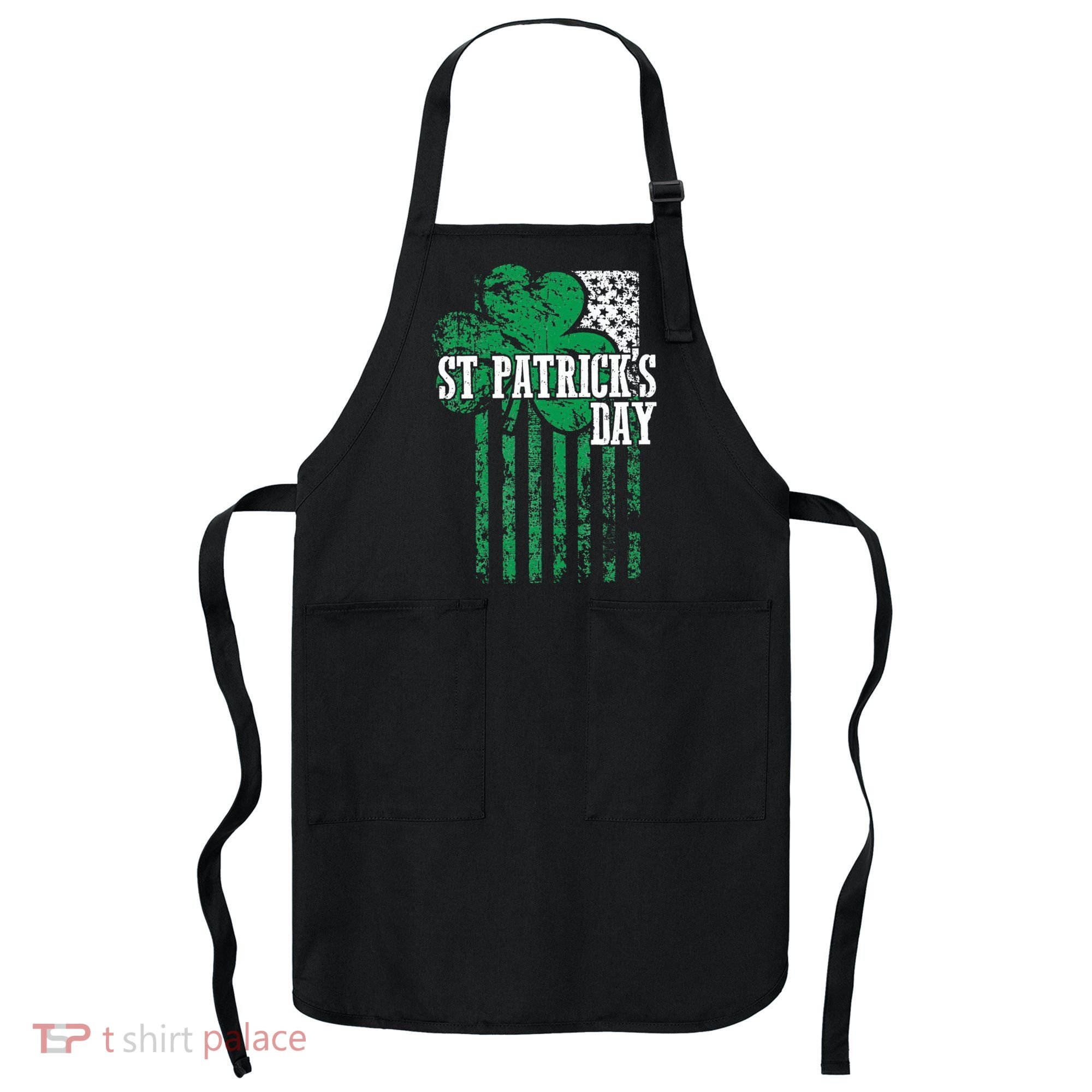 American Flag Saint Patricks Day For And Women Apron