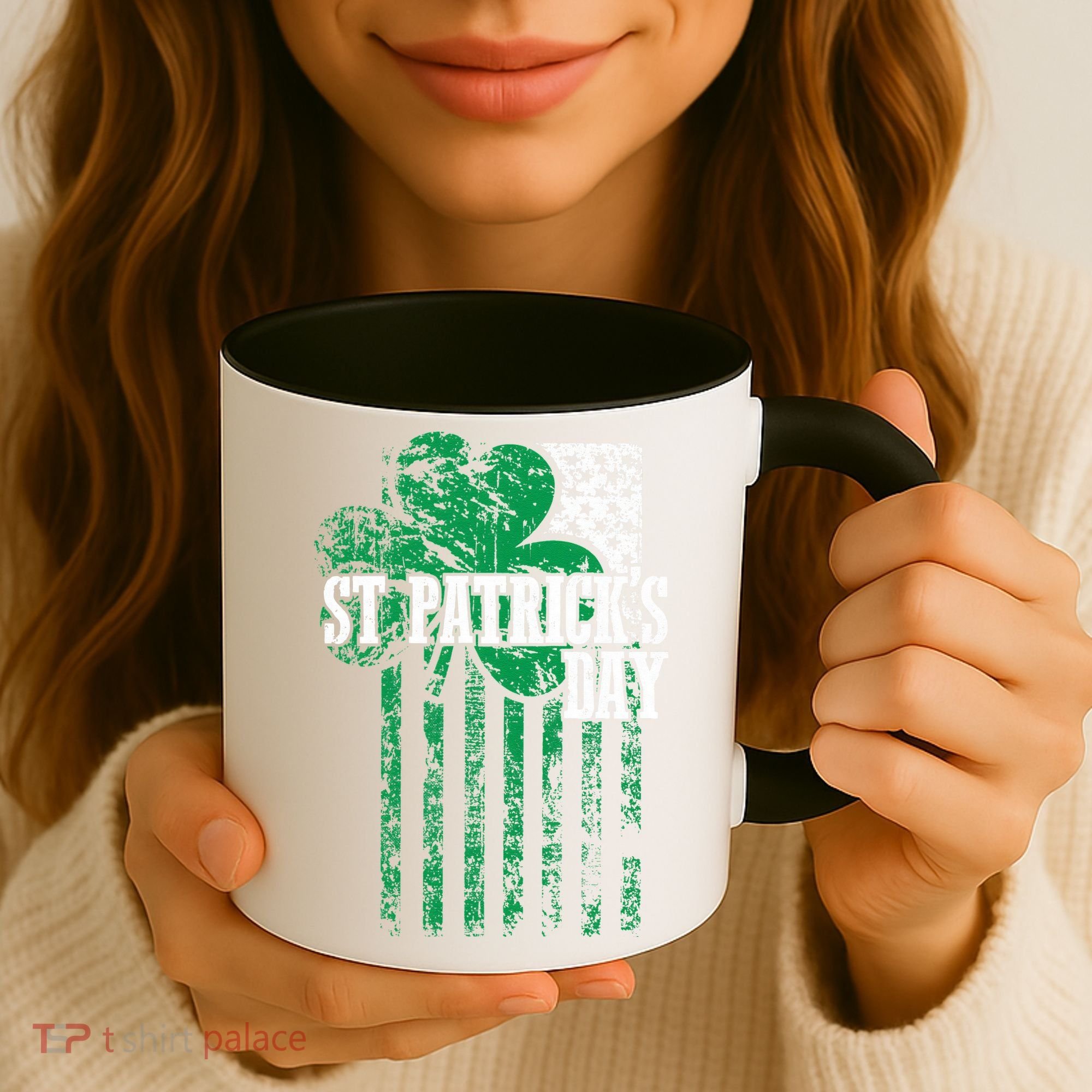 American Flag Saint Patricks Day For And Women Coffee Mug