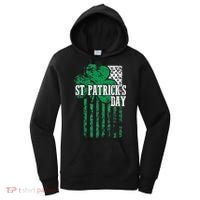 American Flag Saint Patricks Day For And Women Women's Hoodie thumb 0
