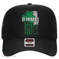 American Flag Saint Patricks Day For And Women Hat thumb 0
