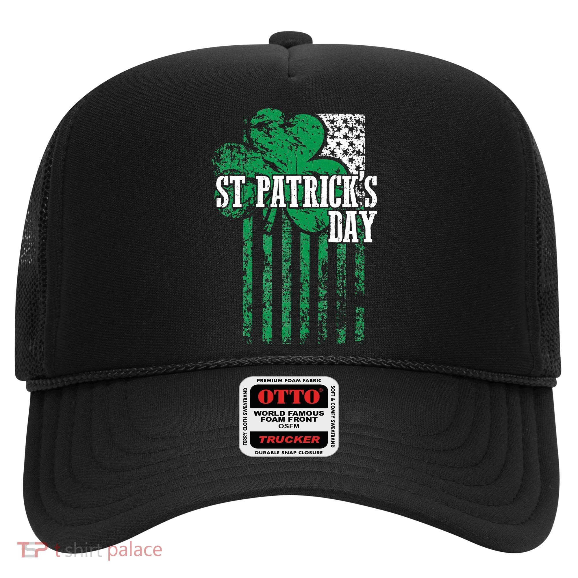 American Flag Saint Patricks Day For And Women Hat